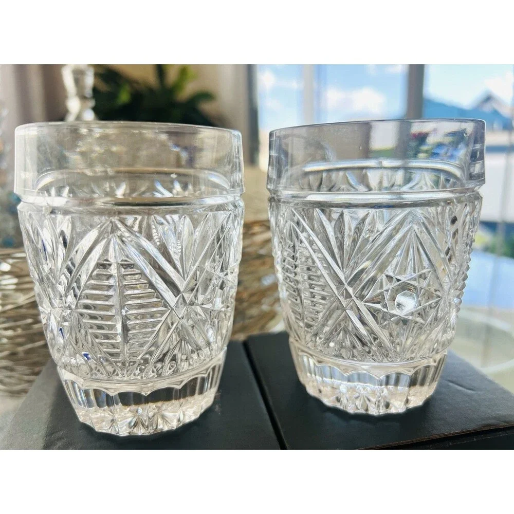 Waterford Crystal Millennium Tumbler Set of 2 – Toast to the Year 2000 Vintage